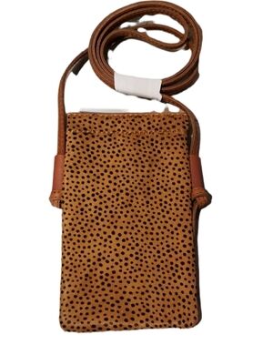 Madewell Calf Hair Smartphone Crossbody Bag